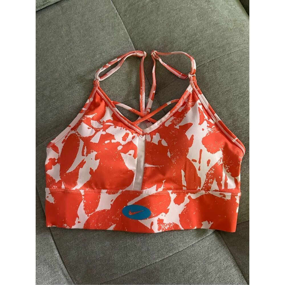 Nike Women's Medium One Luxe Icon Mid-Rise Training Bike Shorts Bra Outfit sz me